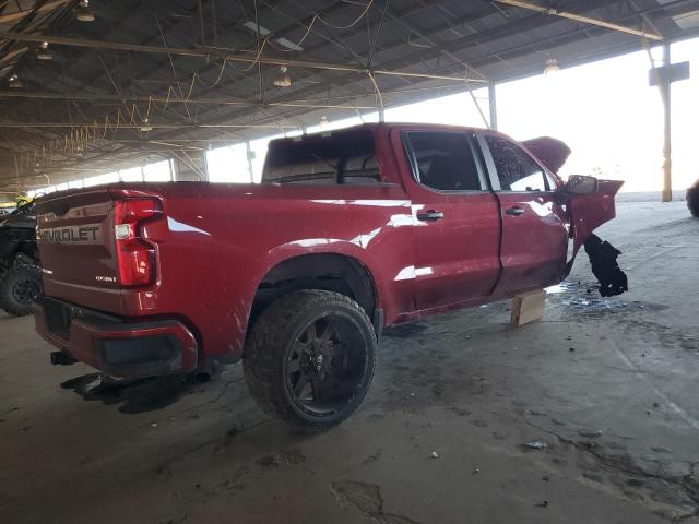 1GCPWBEK9LZ322137 - 2020 CHEVROLET SILVERADO C1500 CUSTOM RED photo 3