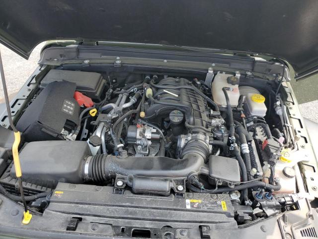 1C4HJXDG9PW548960 - 2023 JEEP WRANGLER SPORT أخضر صورة 11