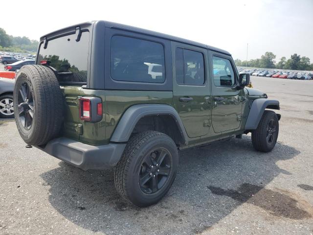 1C4HJXDG9PW548960 - 2023 JEEP WRANGLER SPORT أخضر صورة 3