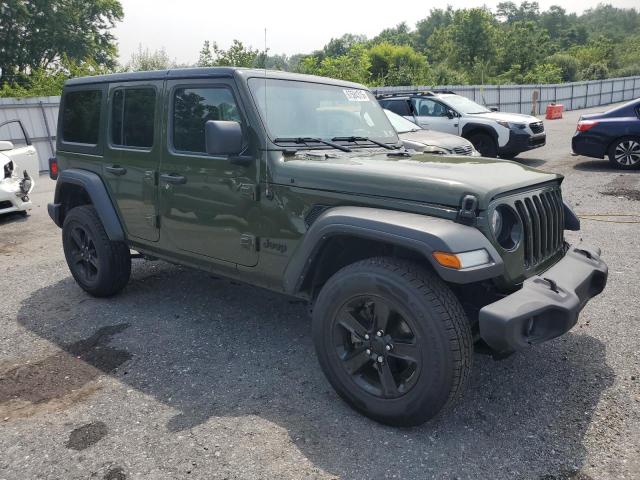 1C4HJXDG9PW548960 - 2023 JEEP WRANGLER SPORT أخضر صورة 4