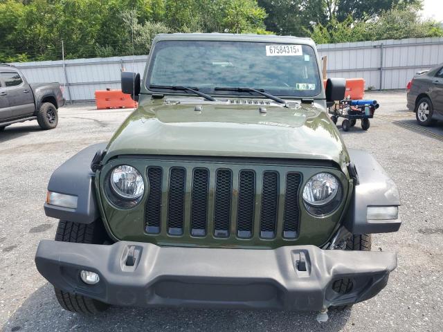 1C4HJXDG9PW548960 - 2023 JEEP WRANGLER SPORT أخضر صورة 5