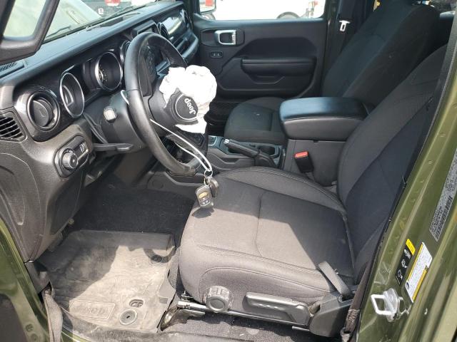 1C4HJXDG9PW548960 - 2023 JEEP WRANGLER SPORT أخضر صورة 7