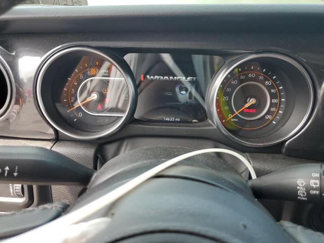 1C4HJXDG9PW548960 - 2023 JEEP WRANGLER SPORT أخضر صورة 9