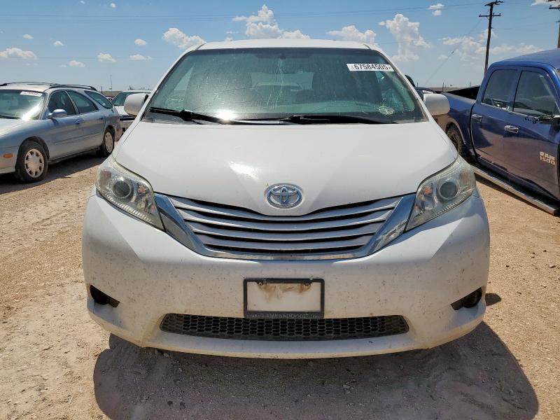 5TDKK3DC3GS740044 - 2016 TOYOTA SIENNA LE 白色 照片 5