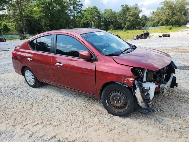3N1CN7AP7KL835685 - 2019 NISSAN VERSA S BURGUNDY photo 4
