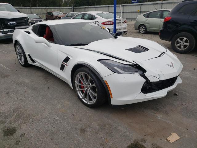 1G1YY2D72H5121912 - 2017 CHEVROLET CORVETTE GRAND SPORT 2LT WHITE photo 4