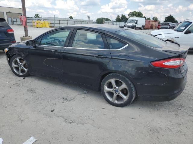 3FA6P0HR8DR154072 - 2013 FORD FUSION SE BLACK photo 2