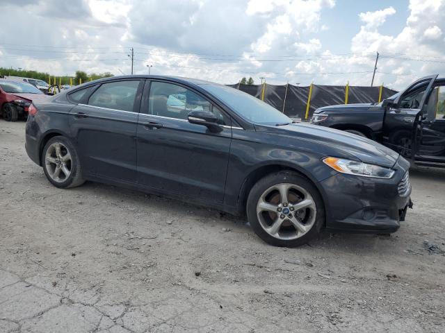 3FA6P0HR8DR154072 - 2013 FORD FUSION SE BLACK photo 4