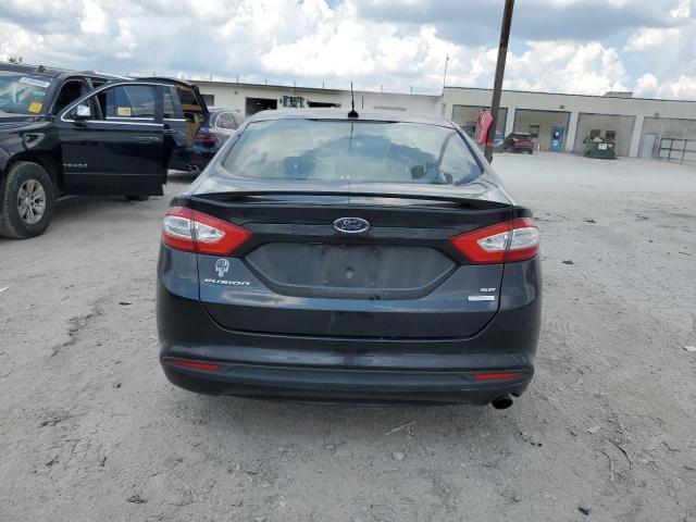 3FA6P0HR8DR154072 - 2013 FORD FUSION SE BLACK photo 6