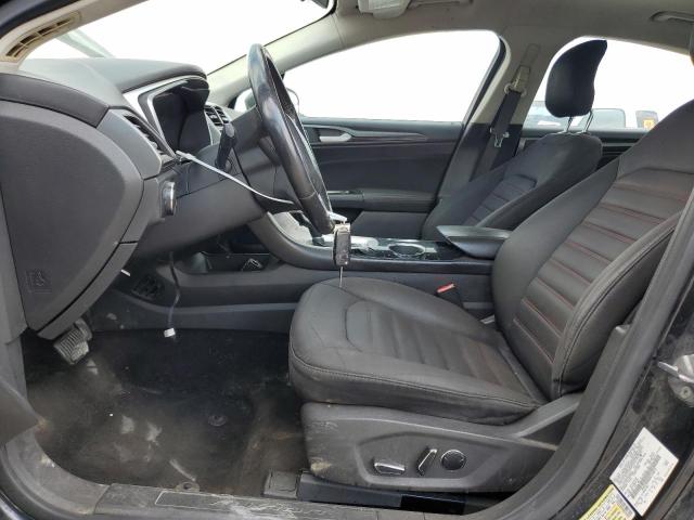 3FA6P0HR8DR154072 - 2013 FORD FUSION SE BLACK photo 7