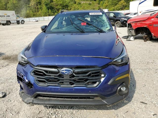 4S4GUHF6XR3757170 - 2024 SUBARU CROSSTREK SPORT BLUE photo 5