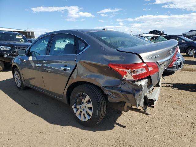 3N1AB7AP1GY292490 - 2016 NISSAN SENTRA S GRAY photo 2