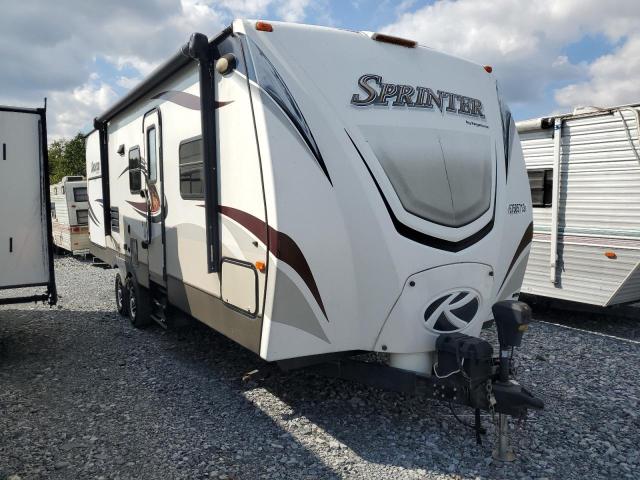 4YDT26628F1530414 - 2015 KEYSTONE SPRINTER WHITE photo 1