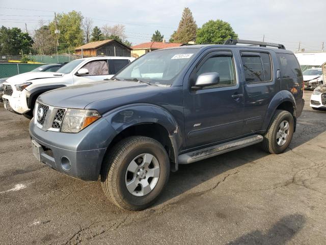 5N1AR18WX7C616639 - 2007 NISSAN PATHFINDER LE BLUE photo 1