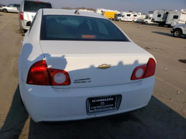 1G1ZC5E07CF367721 - 2012 CHEVROLET MALIBU 1LT Blanc photo 6