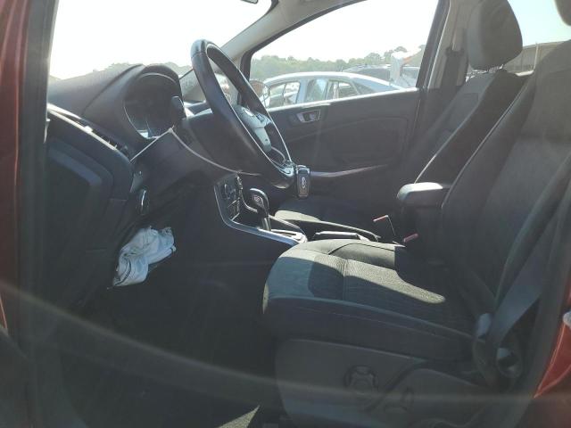 MAJ3S2GEXLC359496 - 2020 FORD ECOSPORT SE Червоний фото 7