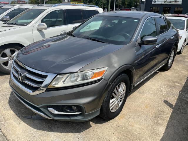 5J6TF3H54DL003527 - 2013 HONDA CROSSTOUR EXL ნაცრისფერი ფოტო 2