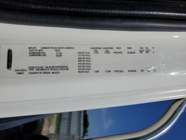 3ALACWFC5PDUM3332 - 2023 FREIGHTLINER M2 106 MEDIUM DUTY WHITE photo 12