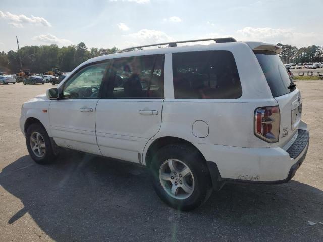 2HKYF18406H550535 - 2006 HONDA PILOT EX WHITE photo 2