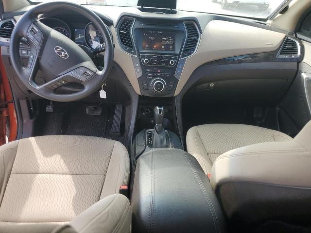5XYZU3LB6HG464426 - 2017 HYUNDAI SANTA FE S ORANGE photo 8