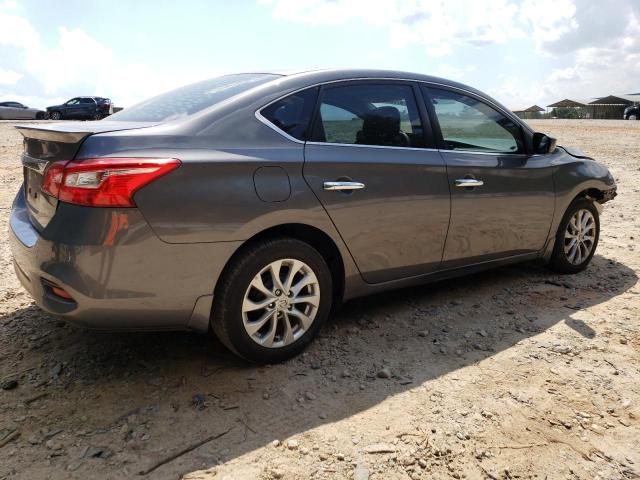 3N1AB7AP3KY247611 - 2019 NISSAN SENTRA S GRAY photo 3