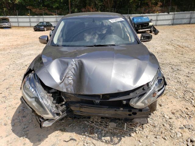 3N1AB7AP3KY247611 - 2019 NISSAN SENTRA S GRAY photo 5