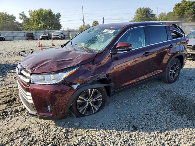 5TDZZRFH0KS354681 - 2019 TOYOTA HIGHLANDER LE MAROON photo 1