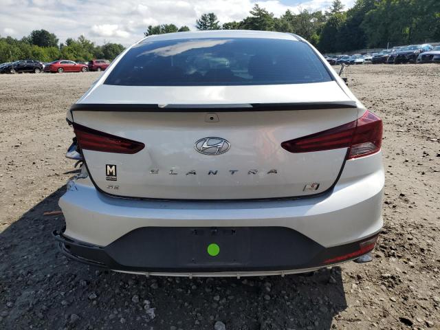 5NPD74LF2KH445902 - 2019 HYUNDAI ELANTRA SE SILVER photo 6