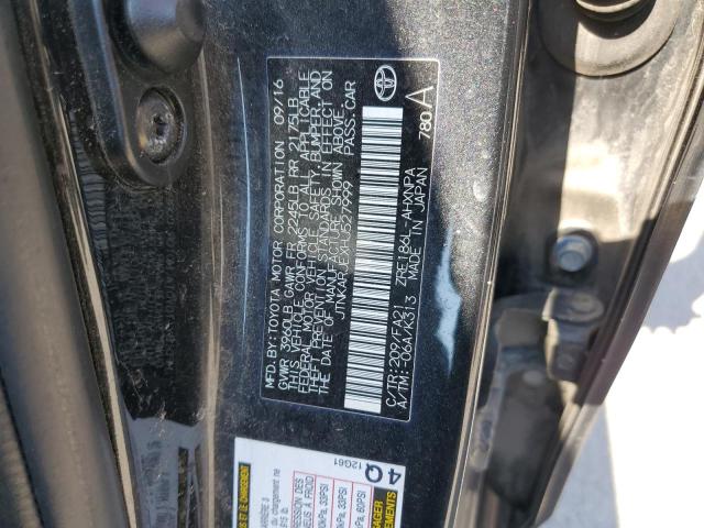 JTNKARJEXHJ527999 - 2017 TOYOTA COROLLA IM 黑色 照片 12