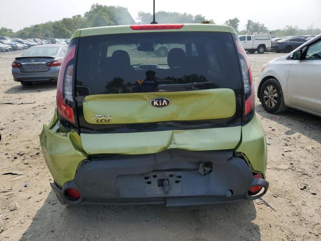 KNDJN2A28E7733834 - 2014 KIA SOUL GREEN photo 6