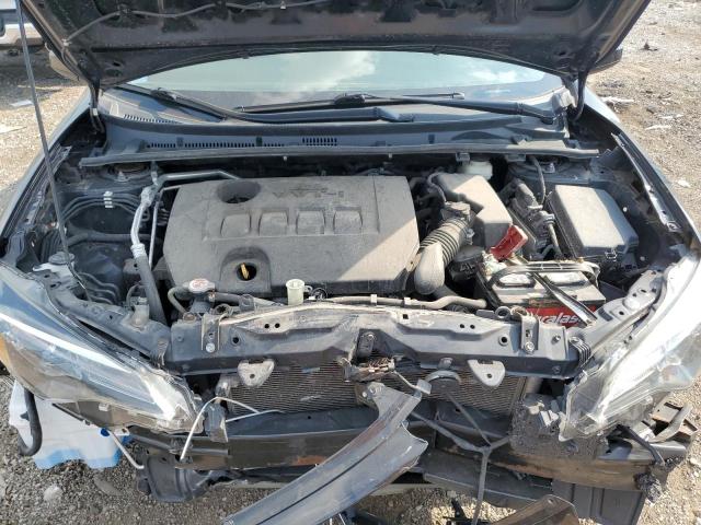 2T1BURHE1JC046414 - 2018 TOYOTA COROLLA L BLACK photo 11