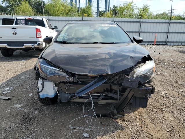 2T1BURHE1JC046414 - 2018 TOYOTA COROLLA L BLACK photo 5