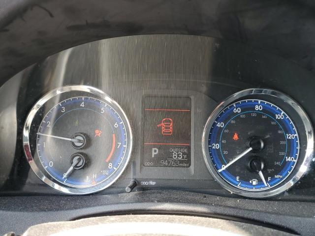 2T1BURHE1JC046414 - 2018 TOYOTA COROLLA L BLACK photo 9