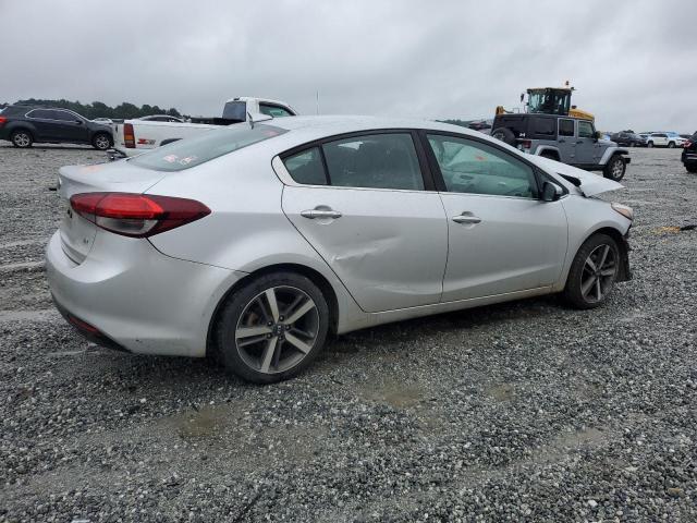 3KPFL4A81HE128960 - 2017 KIA FORTE EX SILVER photo 3