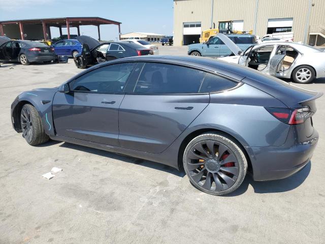 5YJ3E1EC0MF087316 - 2021 TESLA MODEL 3 GRAY photo 2