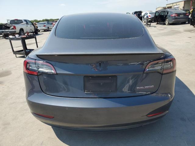 5YJ3E1EC0MF087316 - 2021 TESLA MODEL 3 GRAY photo 6