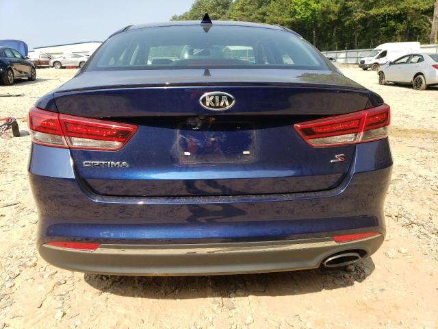 5XXGT4L33JG214600 - 2018 KIA OPTIMA LX BLUE photo 6