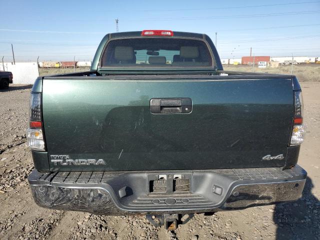 5TFDV58158X040073 - 2008 TOYOTA TUNDRA CREWMAX LIMITED GREEN photo 6