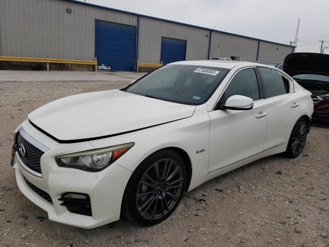 JN1FV7AP2GM420624 - 2016 INFINITI Q50 RED SPORT 400 WHITE photo 1