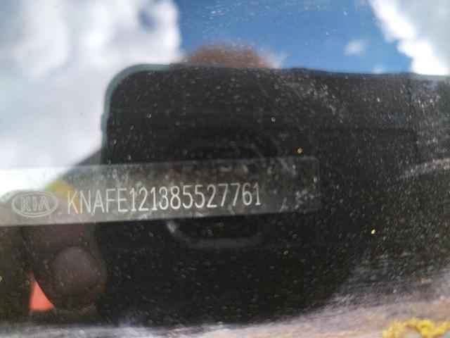 KNAFE121385527761 - 2008 KIA SPECTRA EX GRAY photo 12