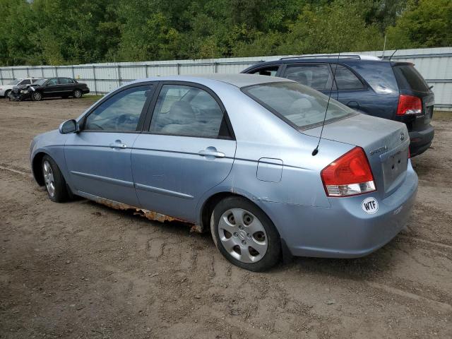 KNAFE121385527761 - 2008 KIA SPECTRA EX GRAY photo 2