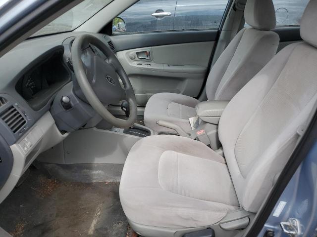 KNAFE121385527761 - 2008 KIA SPECTRA EX GRAY photo 7