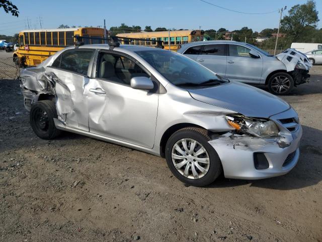 2T1BU4EE5CC872189 - 2012 TOYOTA COROLLA BASE SILVER photo 4