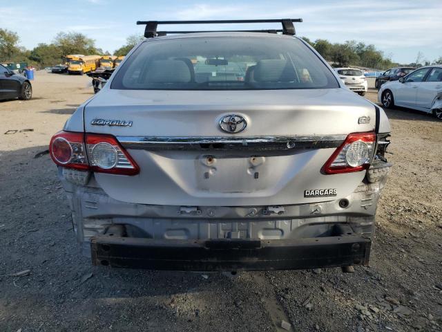 2T1BU4EE5CC872189 - 2012 TOYOTA COROLLA BASE SILVER photo 6