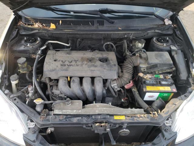 2T1KR30E77C644803 - 2007 TOYOTA COROLLA MA XR BLACK photo 11