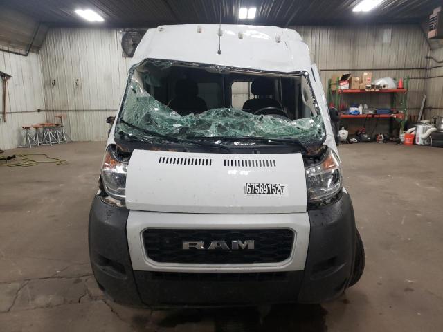 3C6LRVDG0ME522512 - 2021 RAM PROMASTER 2500 HIGH WHITE photo 5