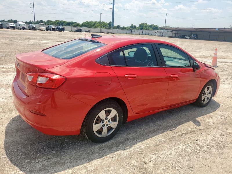 1G1BC5SM0J7151032 - 2018 CHEVROLET CRUZE LS წითელი ფოტო 3