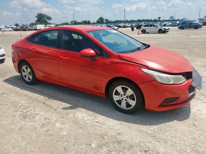 1G1BC5SM0J7151032 - 2018 CHEVROLET CRUZE LS წითელი ფოტო 4