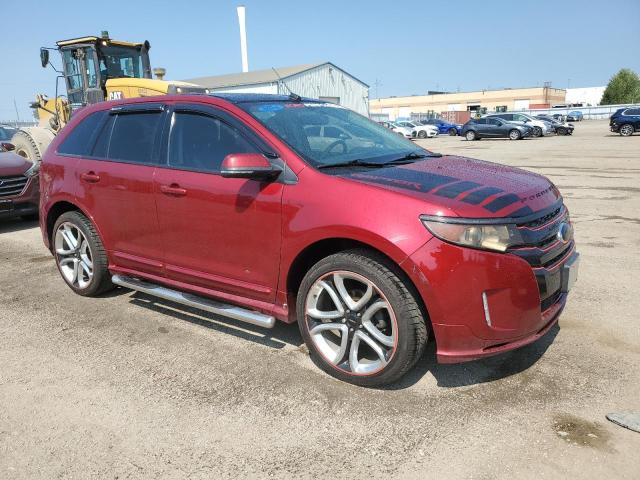 2FMDK4AK7DBE12161 - 2013 FORD EDGE SPORT 红色 照片 4