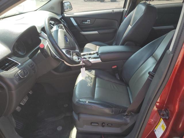 2FMDK4AK7DBE12161 - 2013 FORD EDGE SPORT 红色 照片 7